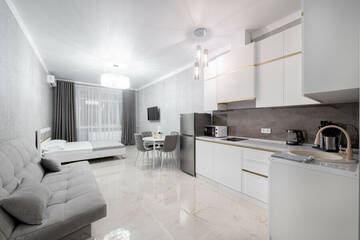 Апартаменты люкс Silver(с кухней) в Гостинице Эллада