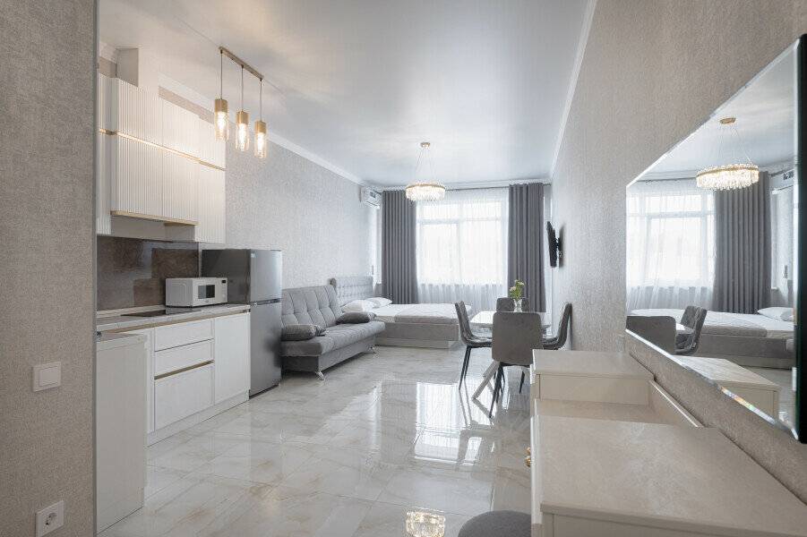 Фотографии номера Апартаменты люкс Gold(с кухней) в Гостинице Эллада Лазаревское