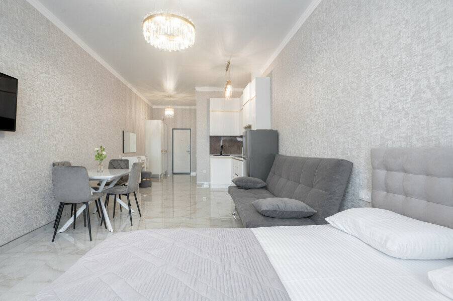 Фотографии номера Апартаменты люкс Gold(с кухней) в Гостинице Эллада Лазаревское