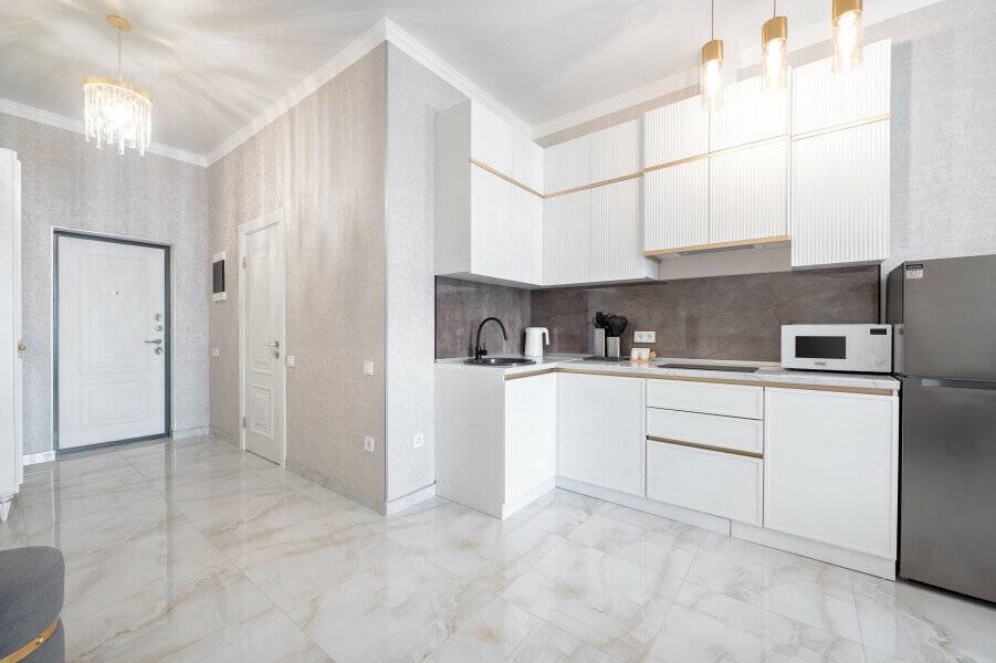 Фотографии номера Апартаменты люкс Gold(с кухней) в Гостинице Эллада Лазаревское